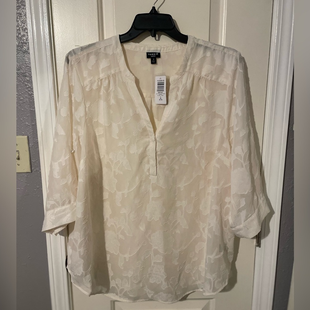 Women's Cream Top